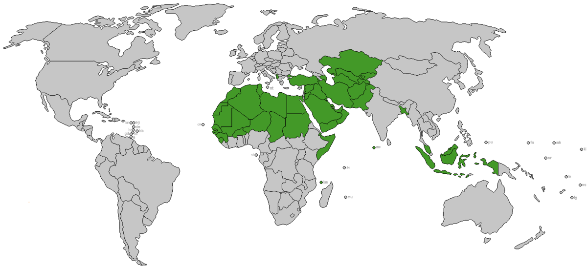 عربية مساحة دولة اكبر مساحة الدول