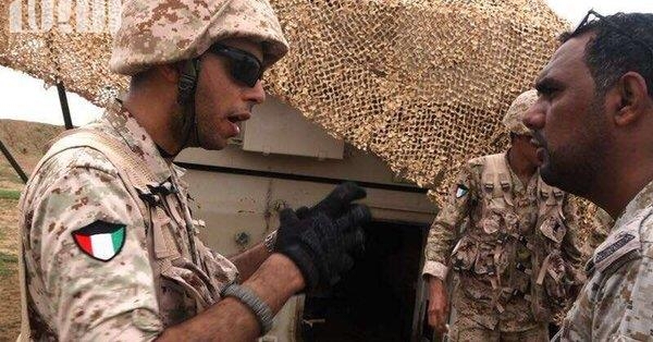 القوات الكويتية ضمن التحالف العربي في اليمن
